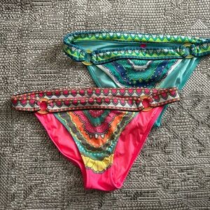 Victoria’s Secret Paisley Bikini Bottoms Sz S